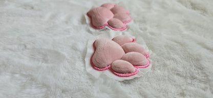 Plush Pink Paw Pad Bean Cat Style Stuffed Mochi for Furry Socks Gloves Accessories